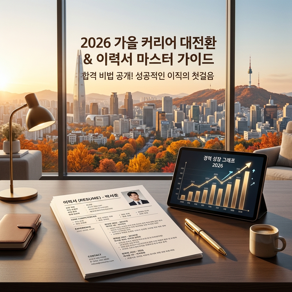 2026 가을 커리어 대전환 및 이력서 마스터 가이드 공식 썸네일